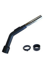 Poignée pour flexible d'aspiration 32 mm ABS embase métal non filaire